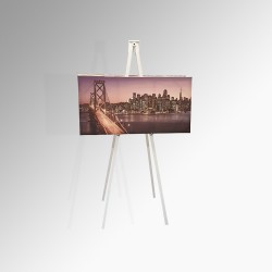 Back to Back Display Metal Easel 160cm