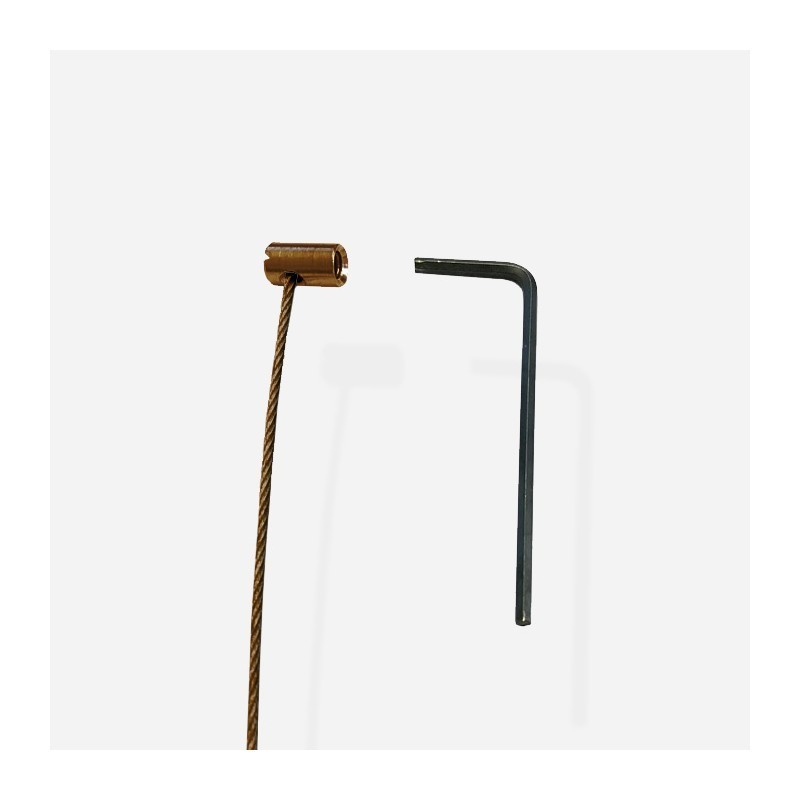 Slider Barrel Anchor + Steel cable