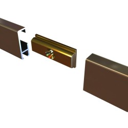 Clip-Rail Straight Connector