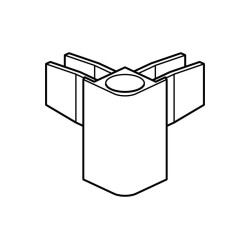 Clip Click Rail Heavy Duty Corner Connector