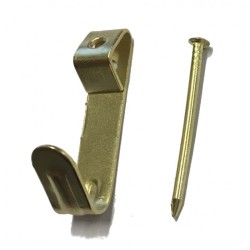 10 SINGLE PICTURE HOOK with 10 Nail Fixing