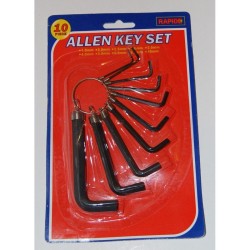 Metric Hex Allen Key Wrench Set
