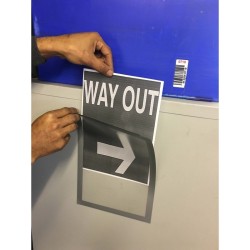 Magnetic Document Display Pockets