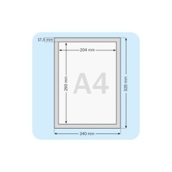 Magnetic Document Display Pockets
