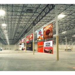 Suspended Picture Hanging Rail Kit 2 Meter