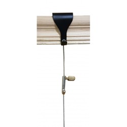 Picture Hanging Kit - Moulding Hook Steel Cable kit