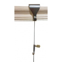 Picture Hanging Kit - Moulding Hook Steel Cable kit