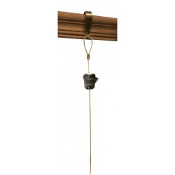 Brass Gold Steel Cable & Stas Zipper