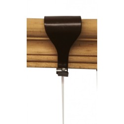 Moulding Hook Brown Holed