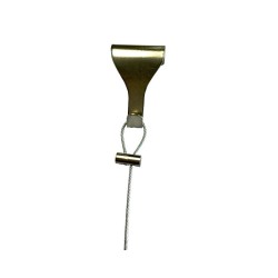 Moulding Hook Holed Nickel