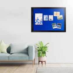 Wooden Framed Felt Pin Board