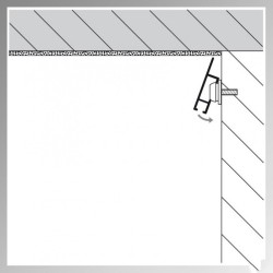 Heavy-Duty Clip Rail Max Wall Hanging Kit, Picture Rail & Hooks for He