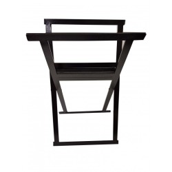 Midi Folding Black Steel Print Browser