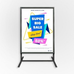 Free Standing Information Stand Pavement Sign