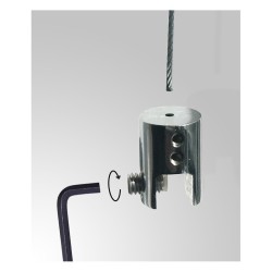 Panel Clamp Cable Display